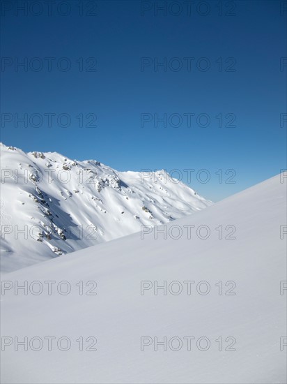 Austria, Zillertal. Mountain Landscape. Photo : Johannes Kroemer