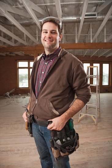 Portrait of handyman. Photo : DreamPictures