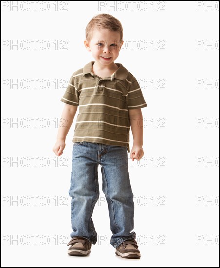 Portrait of boy (4-5). Photo : Mike Kemp