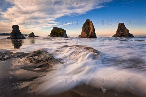 USA, Oregon, Coos County. Bandon, Coastal view. Photo : Gary Weathers