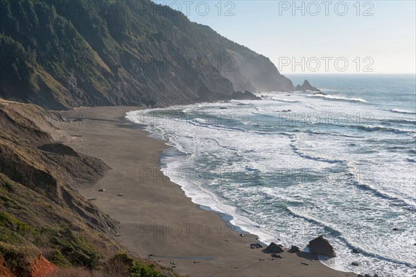 USA, Oregon, Curry County. Coastal view. Photo : Gary Weathers