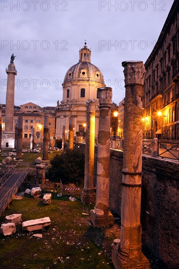 Italy, Rome. Trajan's Column. Photo : Henryk Sadura