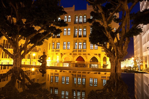 Lebanon, Beirut. Local architecture . Photo : Henryk Sadura