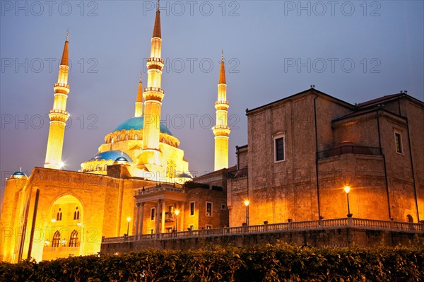 Lebanon, Beirut. Place d'Etoile, Mohammad al Amin Mosque. Photo : Henryk Sadura