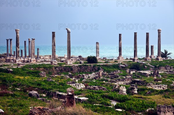 Lebanon, Tyre. Al Mina ruins. Photo : Henryk Sadura