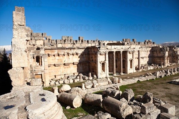 Lebanon, Baalbek. Ancient ruins. Photo : Henryk Sadura