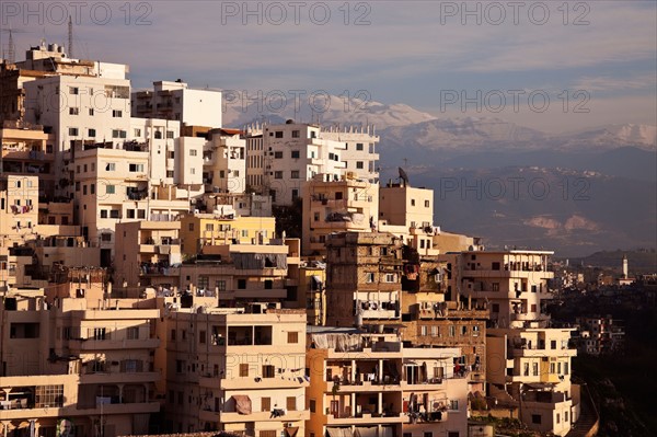 Lebanon, Tripoli. Panorama of modern day Tripoli. Photo : Henryk Sadura