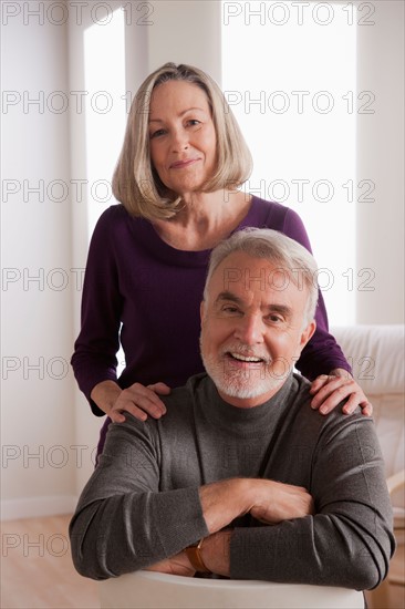 Portrait of smiling senior couple. Photo : Rob Lewine