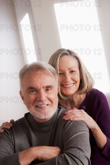 Portrait of smiling senior couple. Photo : Rob Lewine