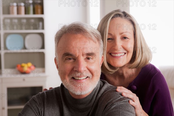 Portrait of smiling senior couple. Photo : Rob Lewine