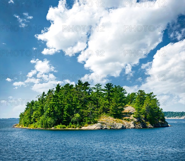 USA, Ontario, Georgian Bay. Island. Photo : Elena Elisseeva