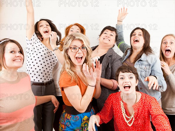 Studio Shot portrait of young women . Photo : Jessica Peterson