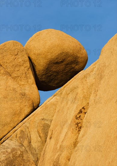 USA, California, Joshua Tree National Park, Rock formations.