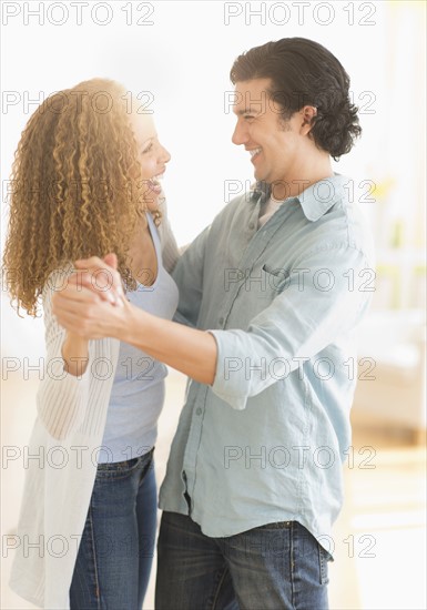 Couple dancing.