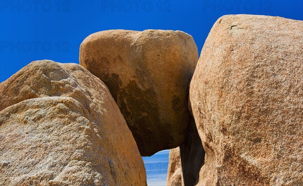 USA, California, Joshua Tree National Park, Desert rocks.