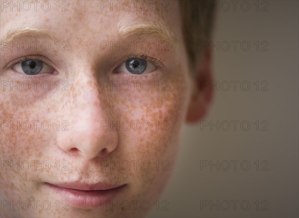 Portrait of boy (16-17).