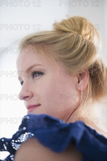 Portrait of blonde woman. 
Photo: Jamie Grill