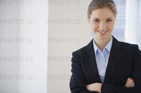 Portrait of businesswoman. 
Photo : Jamie Grill