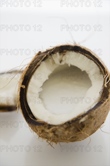 Close up of coconut fruit. 
Photo : Jamie Grill