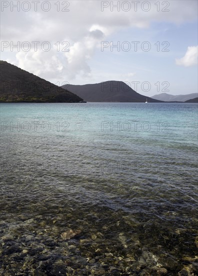 United States Virgin Islands, St. John, Sea view. 
Photo : Winslow Productions