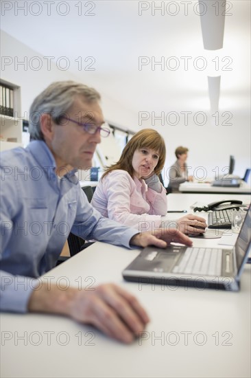 Employees of design agency at work. 
Photo : Jan Scherders