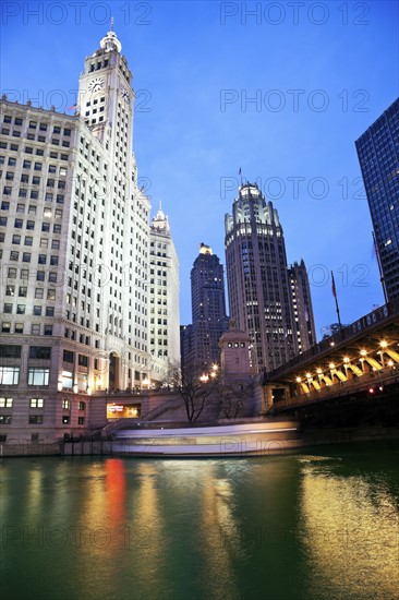 USA, Illinois, Chicago, City view. 
Photo: Henryk Sadura