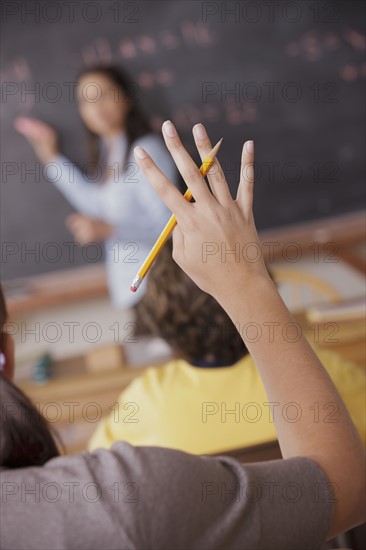 Children (10-11,12-13) at school. 
Photo : Rob Lewine