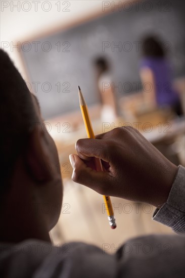 Teenagers (14-15,16-17) at school. 
Photo : Rob Lewine