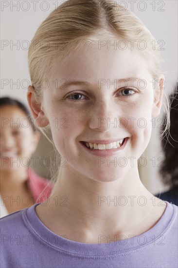 Portrait of teenage students (14-15, 16-17). 
Photo : Rob Lewine