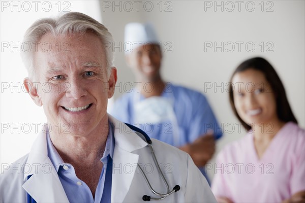 Three doctors. 
Photo : Rob Lewine