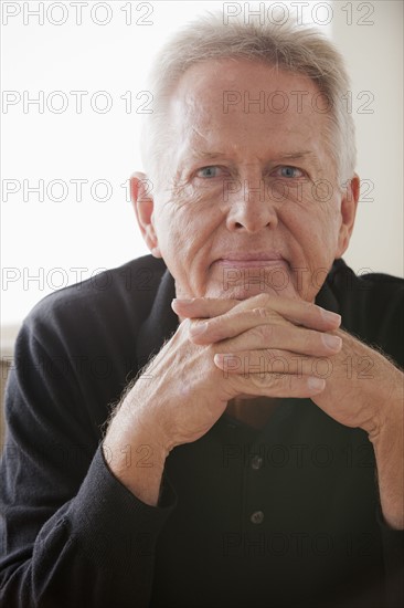 Portrait of thoughtful senior man. 
Photo: Rob Lewine