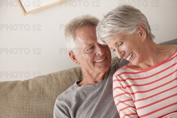 Portrait of smiling senior couple. 
Photo : Rob Lewine