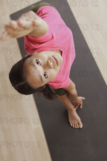 Young woman exercising. 
Photo: Rob Lewine