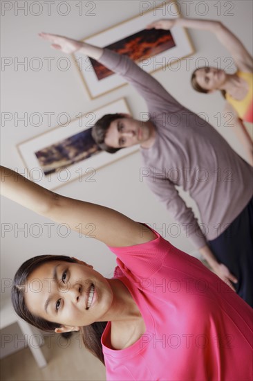 Young people during fitness. 
Photo: Rob Lewine