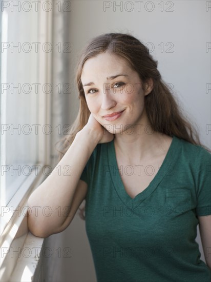 Portrait of young attractive woman. 
Photo : Jessica Peterson