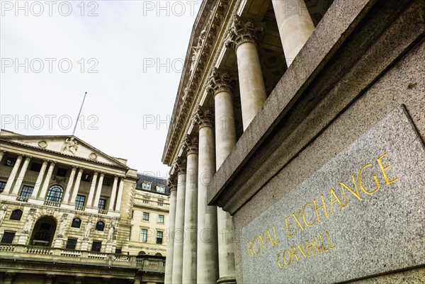 UK, London, Royal Exchange.