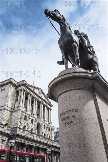 UK, London, Duke of Wellington Statue.