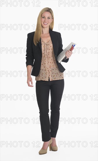 Studio portrait of businesswoman.