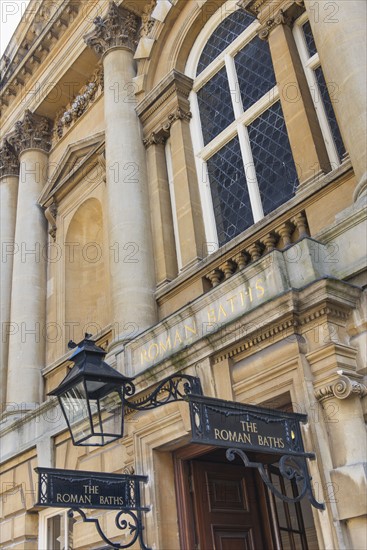 UK, Somerset, Bath, Roman Baths.