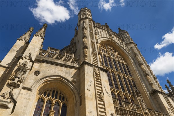 UK, Somerset, Bath, Bath Abbey.