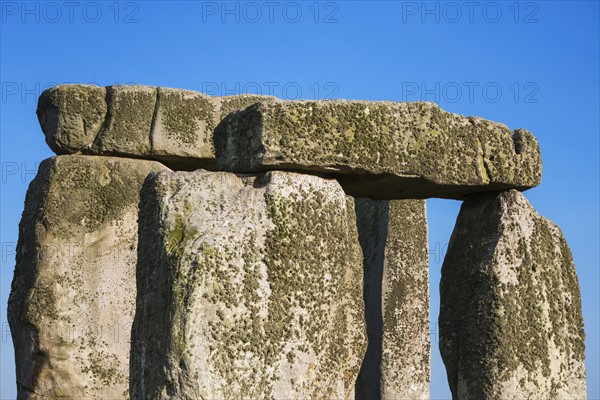 UK, England, Wiltshire, Stonehenge monument.