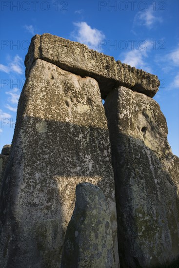 UK, England, Wiltshire, Stonehenge monument.