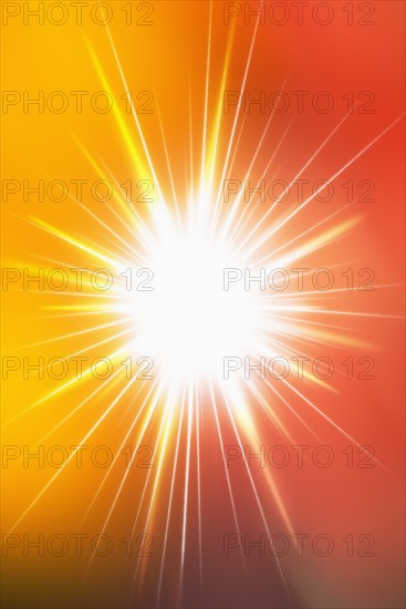 Glowing star.