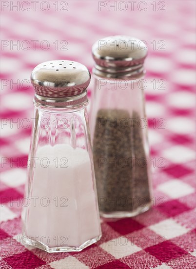 Studio Shot of salt and peper shakers. Photo: Daniel Grill