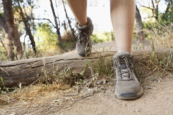 Close-up of runner's trainers. Photo: Sarah M. Golonka