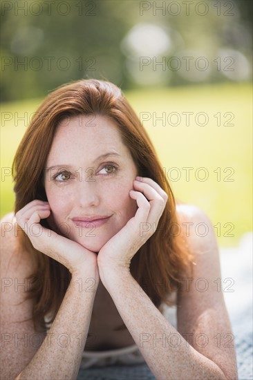 Portrait of woman. Photo : Tetra Images
