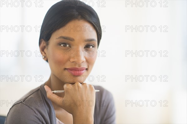 Portrait of businesswoman.