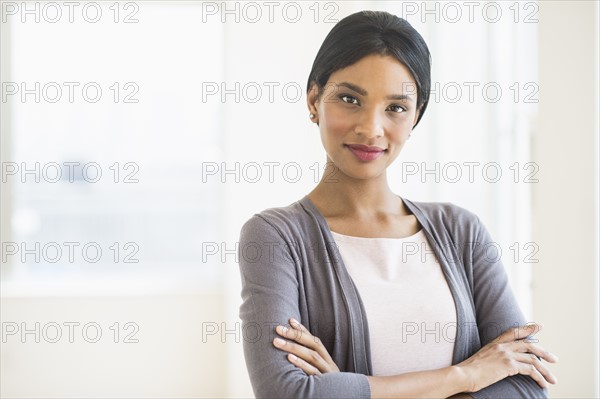 Portrait of businesswoman.