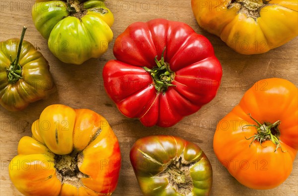 Heirloom tomatoes.