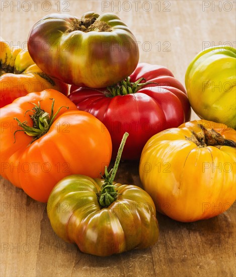 Heirloom tomatoes.